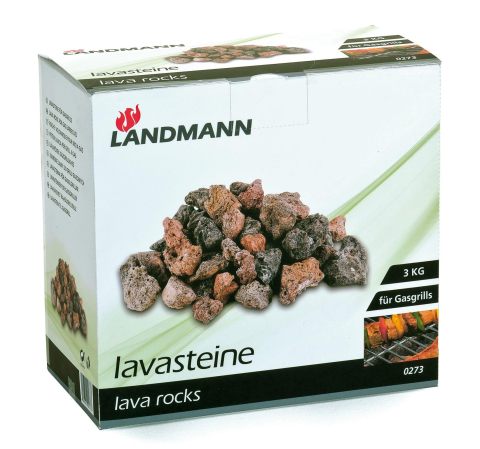 Levně Landmann Landmann lávové kameny 3 kg 0273 0273