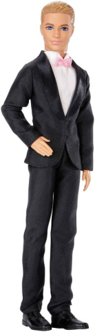 Mattel BRB Barbie svatební den Ken panák ženich v obleku Mattel