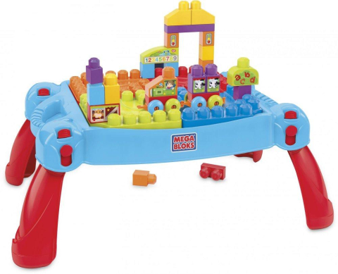 Mega Bloks Skládací hrací stůl s kostkami