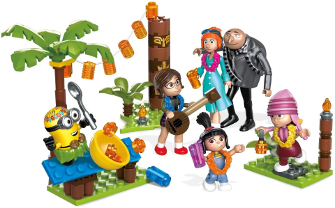 MEGA BLOKS Mimoňové Luau hrací set