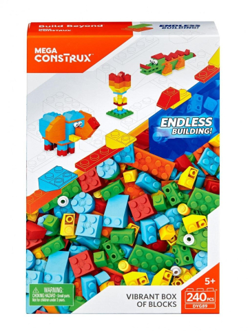 Mega Bloks Mega construx velký box kostek
