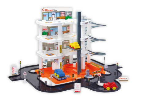 Mochtoys Garáž čtyřpatrová Alltoys