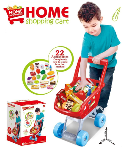 Alltoys Nákupní vozík s doplňky Alltoys