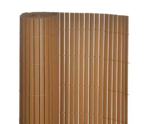 Plot z umělého bambusu BAMBUS TEAK, role výška 1,5m, šířka 3m, 4,5m2