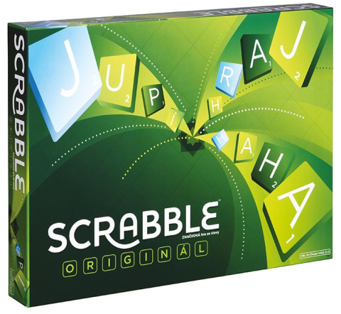 Mattel Scrabble Original CZ