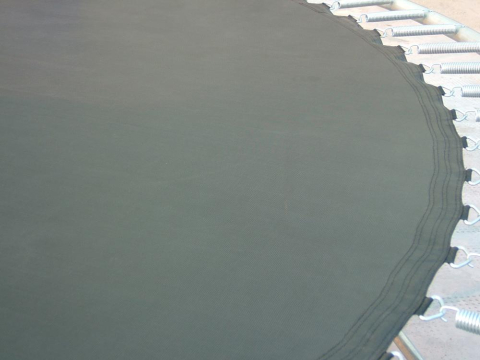Levně Skákací plocha k trampolíně s vnější ochrannou sítí 183 - 490 cm | délka pružin 14 cm