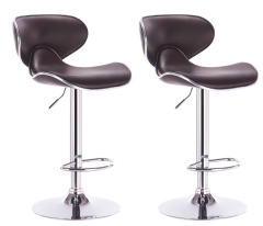 2x Barová židle Hawaj CL-2112 | černá