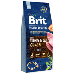 Brit Premium by Nature Turkey & Oat Light 15 kg