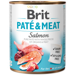 Konzerva Brit Paté & Meat Salmon 800 g