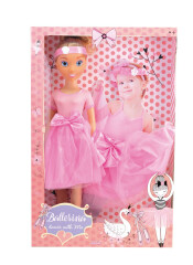 Panenka Bambolína Baletka 80 cm se šaty pro holčičku