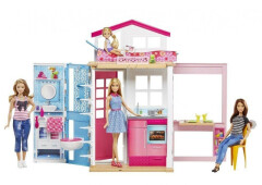 Barbie dům 2v1 a panenka