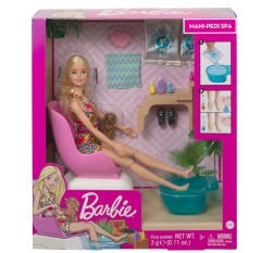 Barbie manikúra-pedikúra herní set