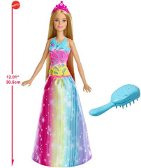 Barbie Princezna Magické vlasy