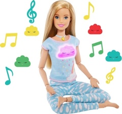 Barbie wellness panenka a meditace