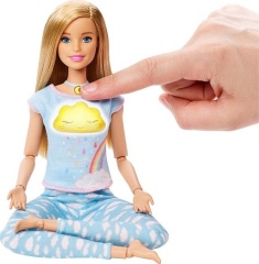Barbie wellness panenka a meditace