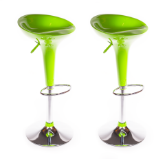 Barová židle CL-1213 zelená
