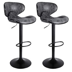 2x Barová židle Hawaj CL-2112-2 | tmavě šedá