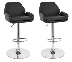 2x Barová židle Hawaj CL-3335-2 | černá