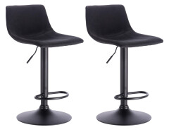 2x Barová židle Hawaj CL-630-1 | černá