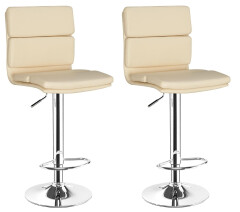 2x Barová židle Hawaj CL-7006-2 | krémová