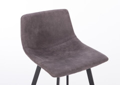 2x Barová židle Hawaj CL-845-1 tmavě šedá