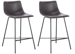 2 x Barová židle Hawaj CL-845-4 | tmavě šedá