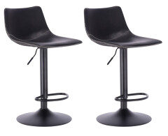 2x Barová židle Hawaj CL-845 | černá