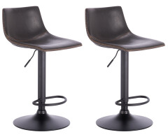 2 x Barová židle Hawaj CL-845 tmavě šedá
