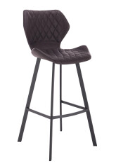Barová židle Hawaj CL-865-5 | černo-hnědá