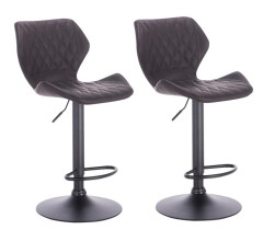 2 x Barová židle Hawaj CL-865 | černá