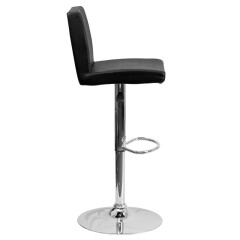 2x Barová židle CL-7004 BK (černá)