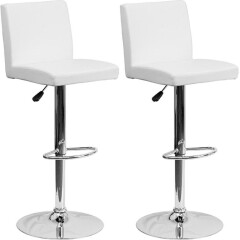 Barová židle CL-7004 WT (bílá)