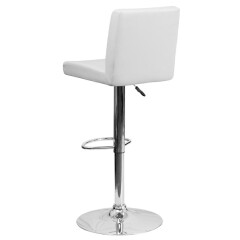 Barová židle CL-7004 WT (bílá)