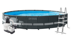 Bazén Intex Ultra Frame 6,10 x 1,22 m kompletset s pískovou filtrací 