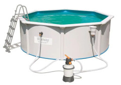 Bazén s pevnou konstrukcí Bestway Hydrium 3,6 x 1,2 m kompletset s pískovou filtrací