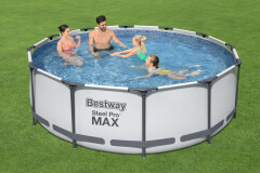 Bazén Bestway Steel Pro 3,66 x 1 m s filtrací a schůdky