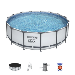 Bazén Bestway Steel Pro 4,57 x 1,22 m kompletset s filtrací