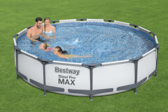 Bazén Bestway Steel Pro MAX 3,66 x 0,76 m s kartušovou filtrací (56416)