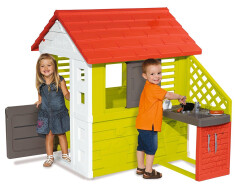 Dětský domeček Smoby Nature s kuchyní