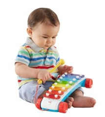 Fisher Price zábavný tahací xylofon