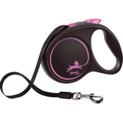 flexi-black-design-m-pasek-5-m-ruzove-25-kg flexi-black-design-m-pasek-5-m-ruzove-25-kg