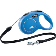 Vodítko Flexi Classic NEW S lanko 8 m modré 12 kg