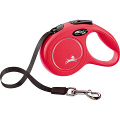 flexi-classic-new-xs-pasek-3-m-cervene-12-kg