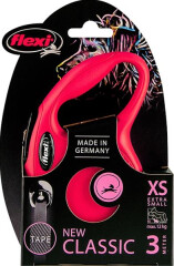 flexi-classic-new-xs-pasek-3-m-cervene-12-kg