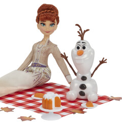 Frozen 2 Anna a Olaf podzimní piknik