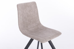 2 x Jídelní židle Hawaj CL-18017 světle šedá