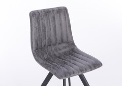 2 x Jídelní židle Hawaj CL-495-1 tmavě šedá