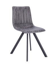 2 x Jídelní židle Hawaj CL-495-1 tmavě šedá