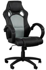Kancelářská židle Hawaj MX Racer | šedo-černá