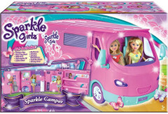 Karavan Sparkle Girlz obytný pro panenky